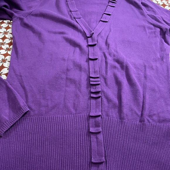 Purple Cardigan - Picture 8 of 11
